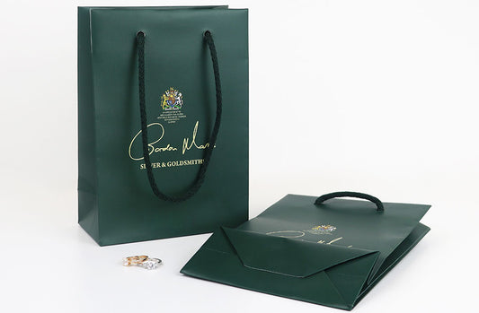 What is the smallest possible size for a Bespoke Printed Gift Bag?