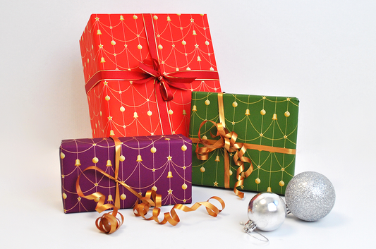 festive christmas packaging