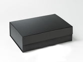 A4 Deep Black Luxury Gift box with magnetic closure (Pack of 12)