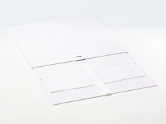 A3 Deep White Luxury Gift box with magnetic closure (Pack of 12)