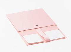 A5 Deep Pale Pink Luxury Gift box with magnetic closure, and choice of ribbon (Pack of 12)