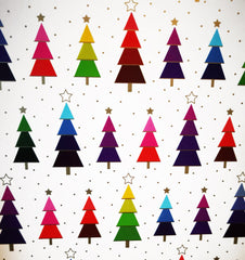 Colourific Christmas White Counter Roll