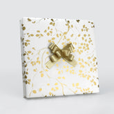 Forest Art Gold on White Counter Roll