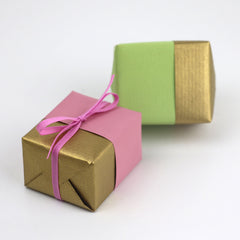 Kraft Colours Double-sided Counter Roll - Chartreuse/Gold