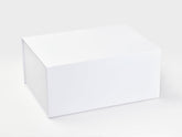 A3 Deep White Luxury Gift box with magnetic closure (Pack of 12)