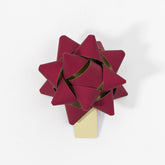 Recycled Bows - Deep Red/Gold (Pack 50) Large