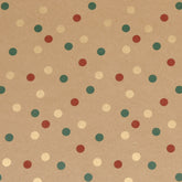 Random Spot Eco-friendly Green/Red/Gold Giftwrap Counter Roll