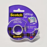 3M Scotch Gift Wrap Tape, 19mm x 16.5m, satin finish