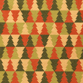 Xmas Fern Red/Green Counter Roll