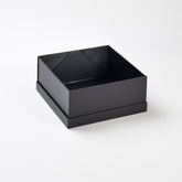 Medium Black Luxury Gift box tray and lid (Pack of 12)