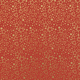 Dazzling Red Gold Star Counter Roll