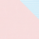 Spot Stripe PinkBlue Double-sided Counter Roll