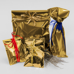 Amazing Bags with Peel & Seal closure (Pack of 25) - Gold