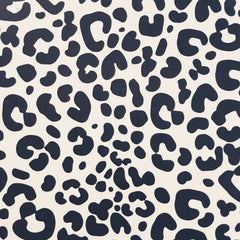 Animal Print Black on White Counter Roll