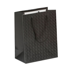 Lady Brigitte Small Black Gift Bag, Pack 40