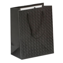 Lady Brigitte Medium Black Gift Bag, Pack 40