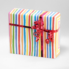 Bright Stripe Colourific Counter Roll (250m x 30cm)