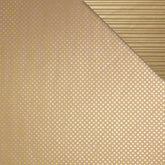 Eco-Spot Stripe Gold on Kraft Counter Roll