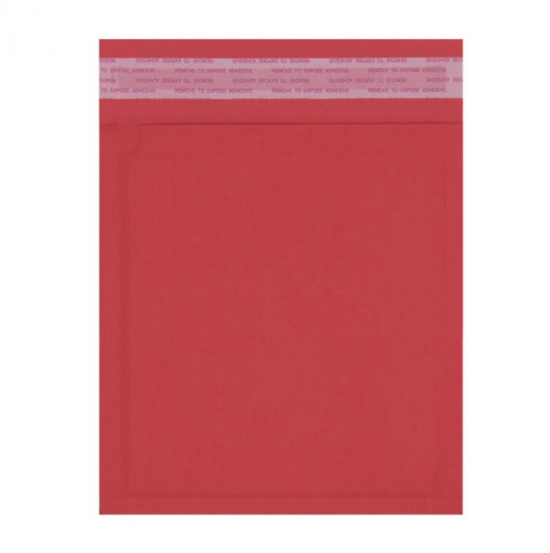 Eco-Friendly Recyclable Red Padded Mailing Bags (Range of sizes)