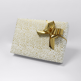 Dazzling White Gold Star Counter Roll