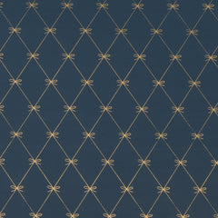 Diamond Bow Navy Counter Roll