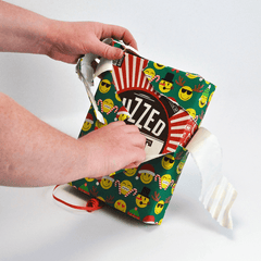 Emoji in Green Christmas Novelty Counter Roll