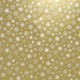Gold Snowflakes Counter Roll