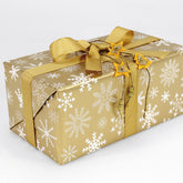 Gold Snowflakes Counter Roll