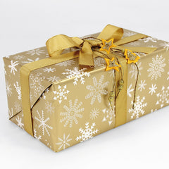 Gold Snowflakes Counter Roll