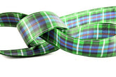 Armstrong Green Tartan Ribbon