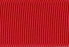 Hot Red Grosgrain Ribbon cut to 80CM (24 pieces)