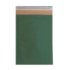 Eco-Friendly Recyclable Hunter Green Padded Mailing Bags (Range of sizes)