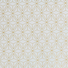 Gift Wrap Sheets - Jewel in White Gold (Pack of 25 sheets)