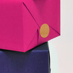 Kraft Paper Self-Adhesive Seal 25mm diameter