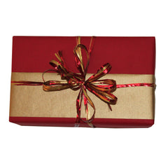 Kraft Colours Double-sided Counter Roll - Red/Gold