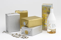 Kraft Colours Double-sided Counter Roll - Gold/Silver