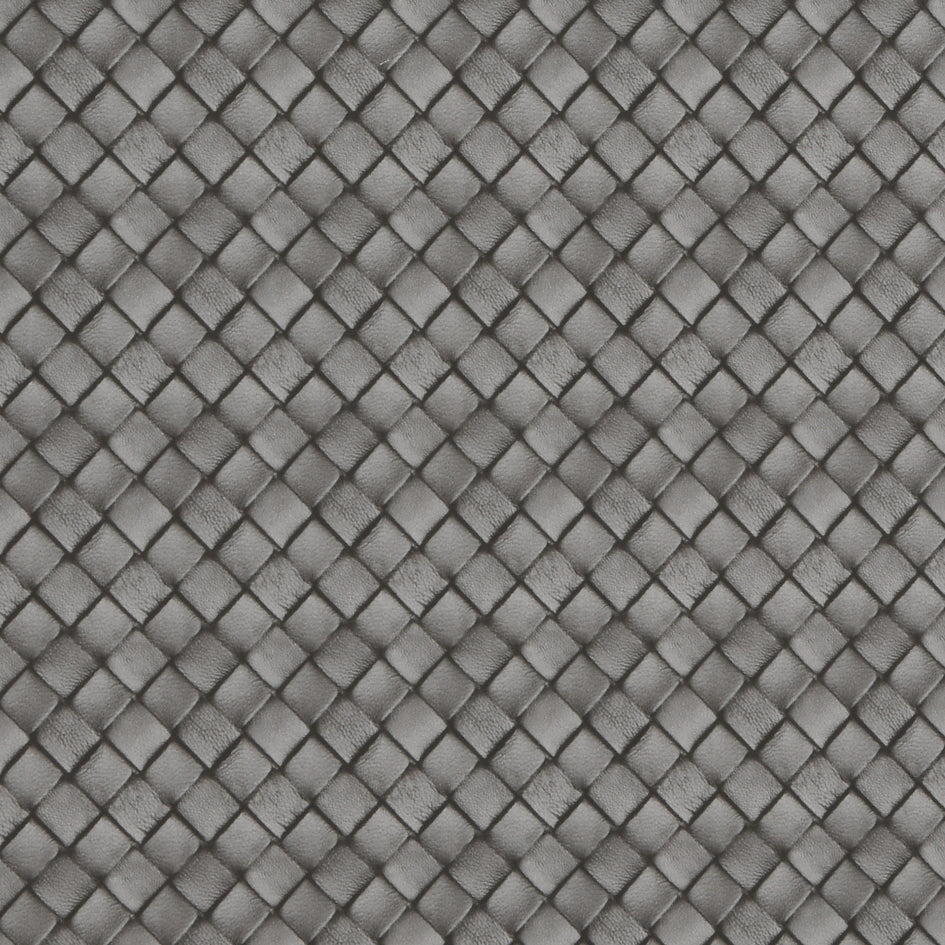 Leather Weave Grey/Black Counter Roll