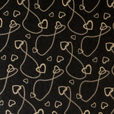 Love Chain Black Counter Roll