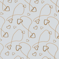 Love Chain White Counter Roll