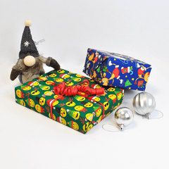 Gift Wrap Sheets - Skating Reindeer (Pack of 25 sheets)