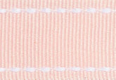 Pale Pink Saddle stitch Grosgrain Ribbon cut to 80CM (24 pieces)