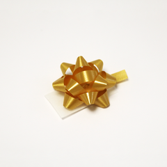 Plain Gold Micro Bows (50)