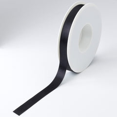Plain Satin Black Ribbon