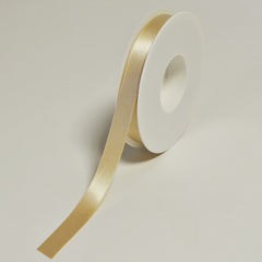 Plain Satin Ivory Ribbon