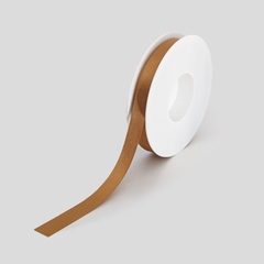 Plain Satin Old Gold Ribbon