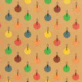 Rainbow Bauble Gold Counter Roll