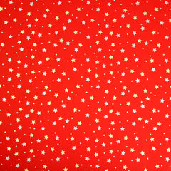 Twilight Red Counter Roll with Gold and Silver Stars