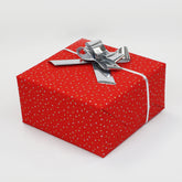 Twilight Red Counter Roll with Gold and Silver Stars