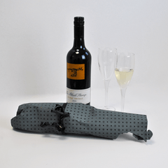 Gift Wrap Sheets - Vector Grey Black (Pack of 25 sheets)