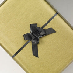 Paporlene Black Small Pull Bows (Pack of 50)